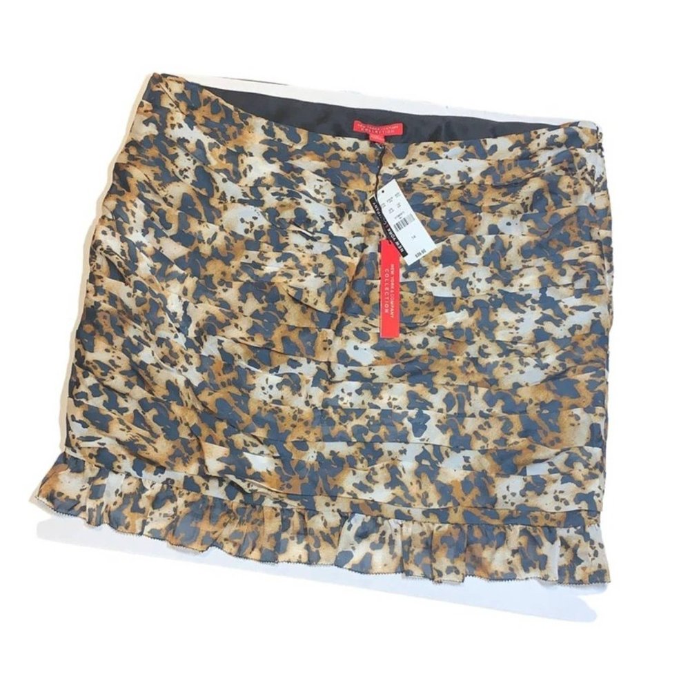 NWT NY & Company Cheetah Print Skirt